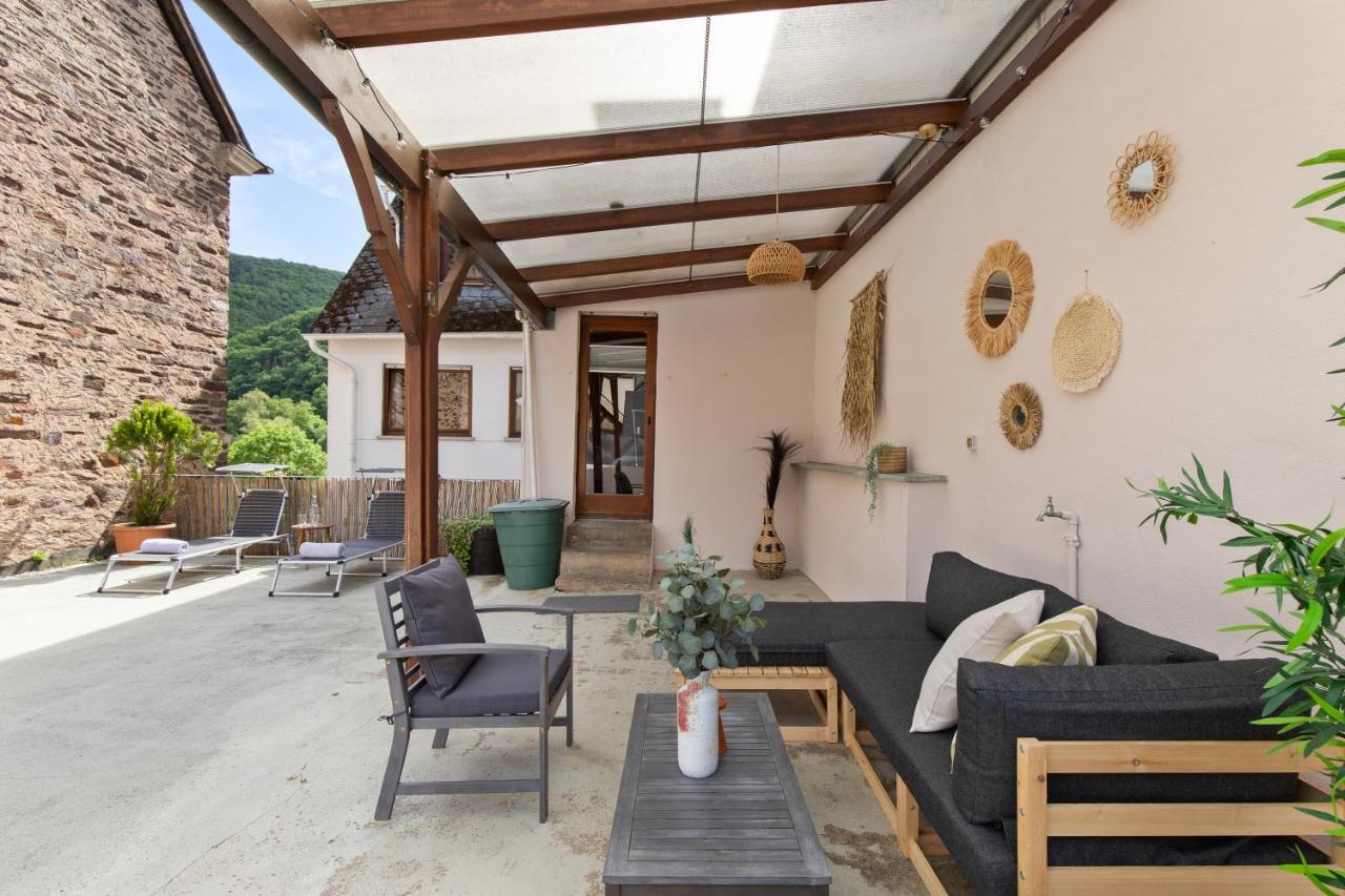 شقة Haus Blaue Traube Mit Moselblick إيديغير إيلير المظهر الخارجي الصورة