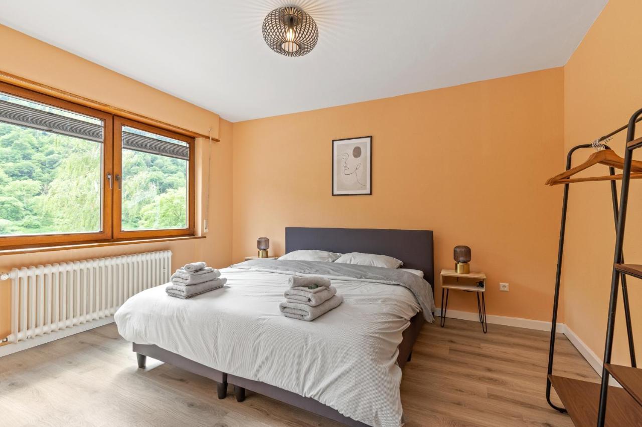 شقة Haus Blaue Traube Mit Moselblick إيديغير إيلير المظهر الخارجي الصورة