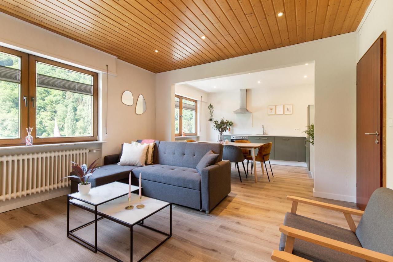 شقة Haus Blaue Traube Mit Moselblick إيديغير إيلير المظهر الخارجي الصورة