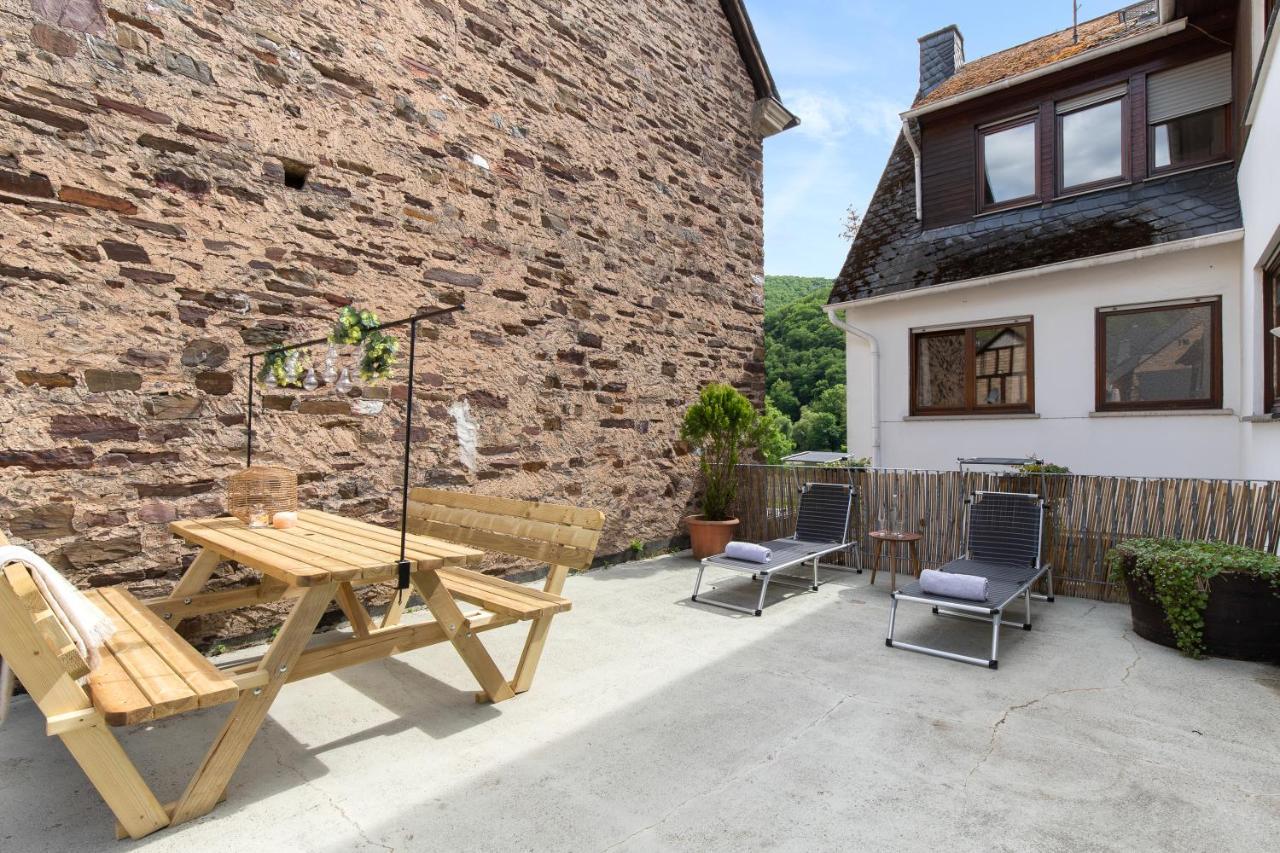 شقة Haus Blaue Traube Mit Moselblick إيديغير إيلير المظهر الخارجي الصورة