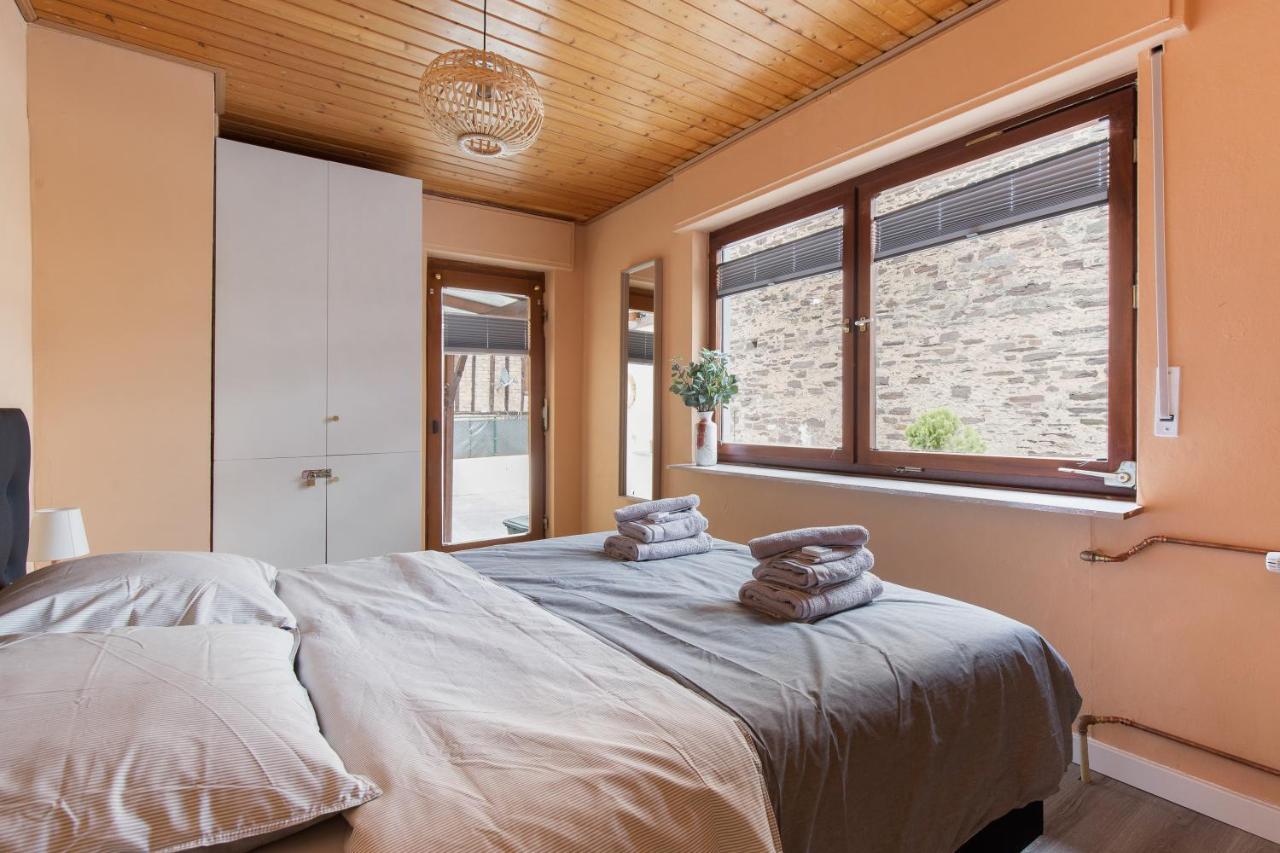 شقة Haus Blaue Traube Mit Moselblick إيديغير إيلير المظهر الخارجي الصورة
