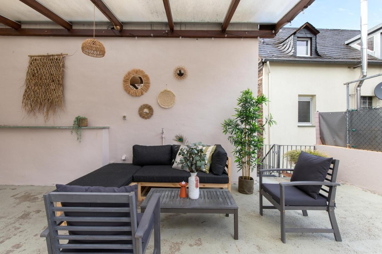 شقة Haus Blaue Traube Mit Moselblick إيديغير إيلير المظهر الخارجي الصورة