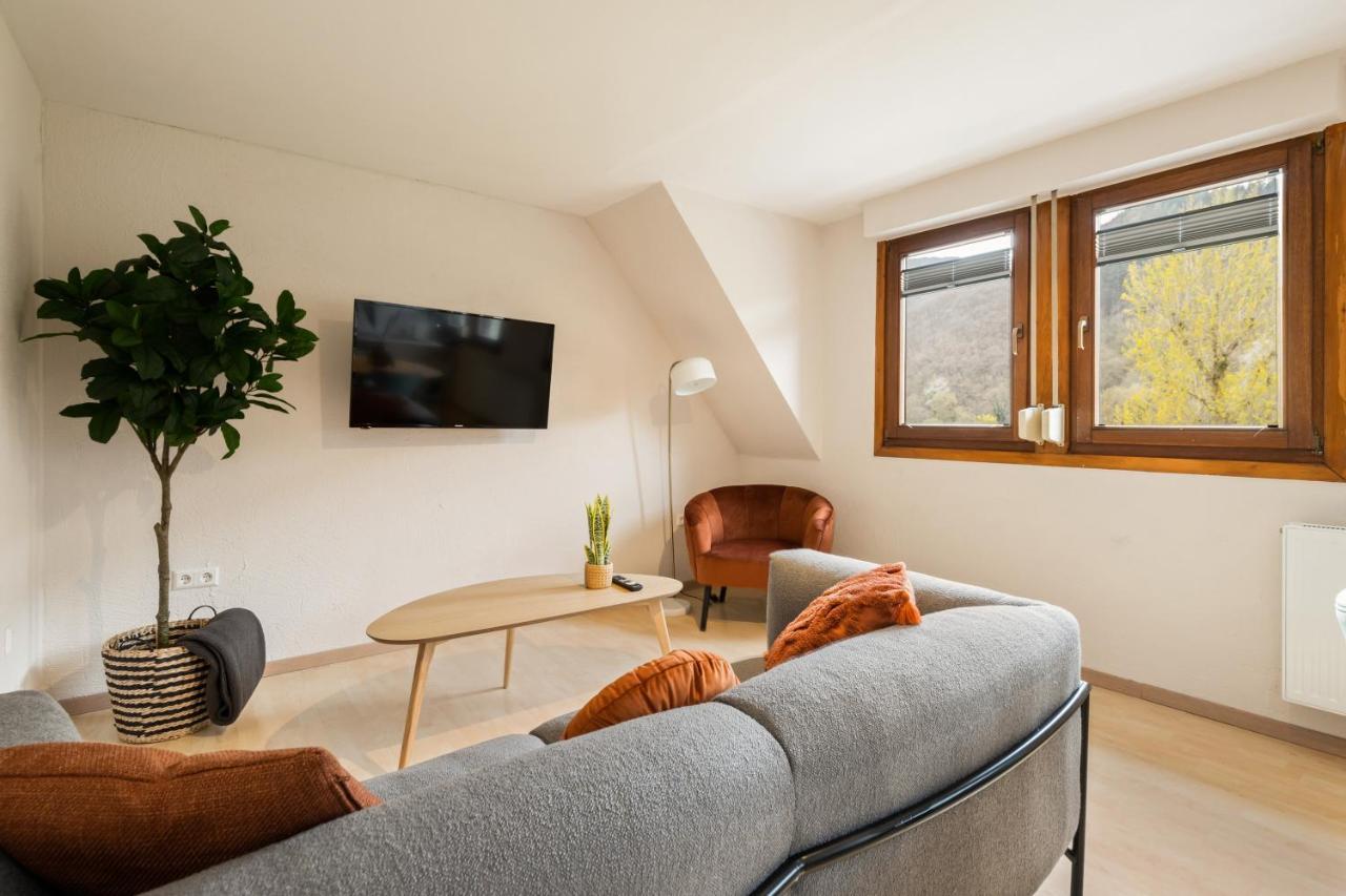 شقة Haus Blaue Traube Mit Moselblick إيديغير إيلير المظهر الخارجي الصورة