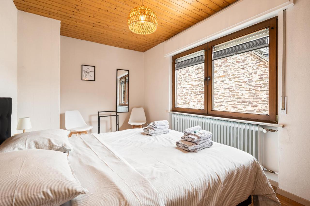 شقة Haus Blaue Traube Mit Moselblick إيديغير إيلير المظهر الخارجي الصورة